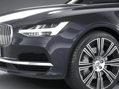 Volvo V90 Estate 2020 3D model