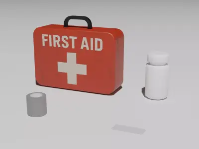 GAME READY SURVIVAL ASSET PACK Free low-poly 3D model