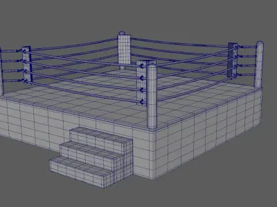Box Ring 3D model