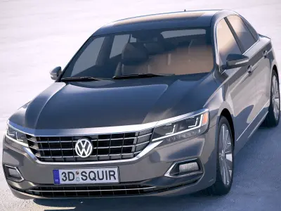 Volkswagen Passat 2020 US 3D model