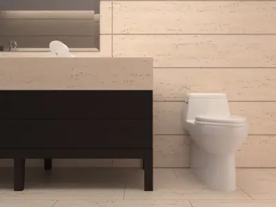 Bathroom 002 3D model