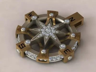 Wind rose 3D print model purchase