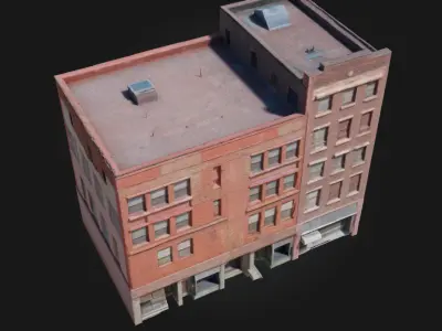 Urban Decay  The Beauty of Abandonment 3D model