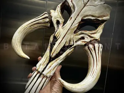 Mythosaur Skull High Quality - Mandalorian Starwars Movie 3D print model