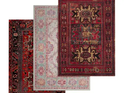Rug Set 513 3D model