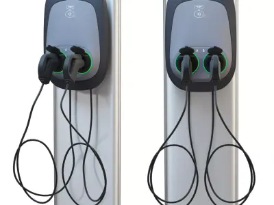 Nano Charging Wallbox 3D model