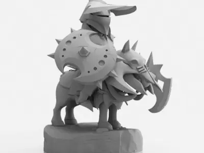 Chaos Knight Chibi - DOTA 2 - 3D Print Collection 3D print model