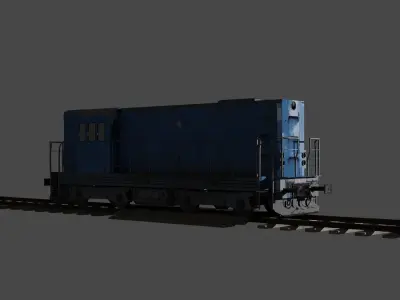 locomotive train 3D model