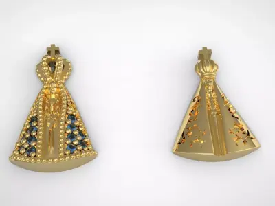 NOSSA SENHORA APARECIDA 3D print model