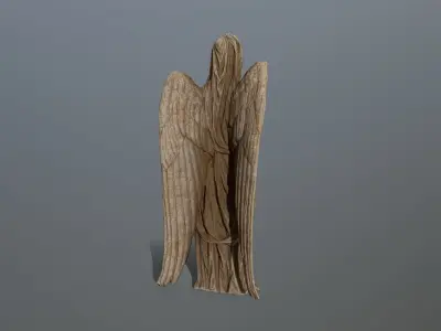 greek statue 2 Low-poly 3D model