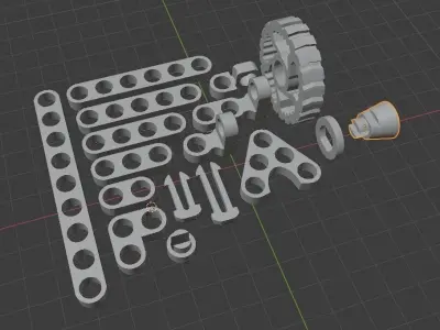 Toys models Assembly 3D print model