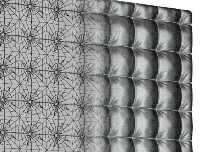 Decorative Panel Kapitone SCU M-244 3D model