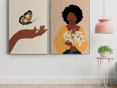 Photo Frame 172 Low-poly 3D model