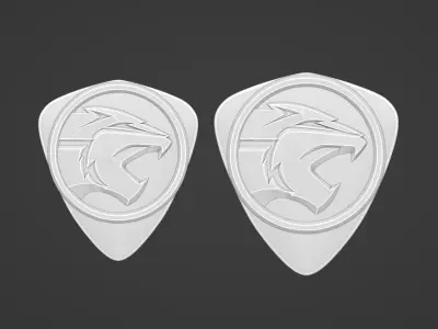 New Car Logo Emblem for Proton Saga BLM FL FLX 3D print model