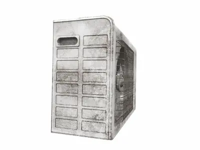 Air conditioner outdoor 7b 3D model