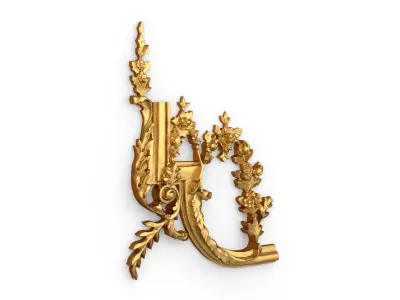 Classic decor ornament 68 3D model
