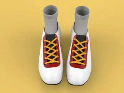 TRAIL RUNNING TRAINER SHOES SNEAKER FOOTBALL SOCCER Free 3D model