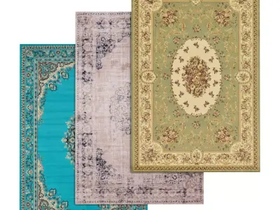 Rug Set 1781 3D model