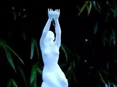 UNDINE FOUNTAIN 3D print model