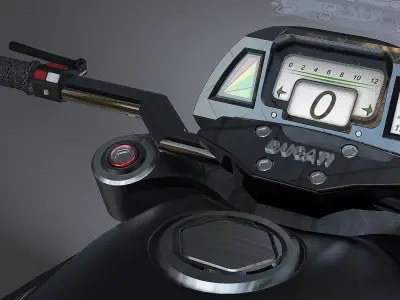 Ducati Motorcycle Concept 3D model