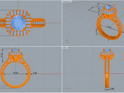 ring code 89 3D print model