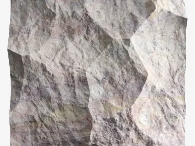 59-RockPanel rock texture 3D model