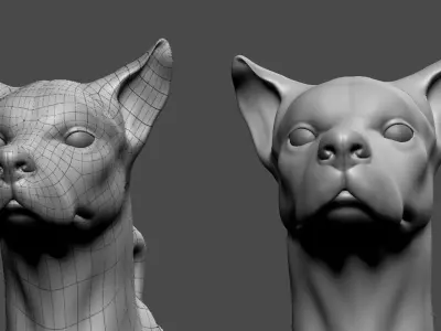 Street Dog  3D model