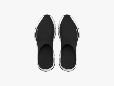 Balenciaga Speed Mule Black 3D model
