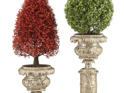 Outdoor Plant 06  Neoclassical Style 3D model