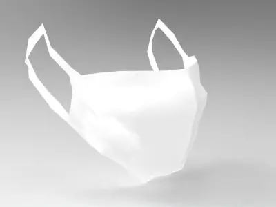 3D Realistic Mask face 3D model