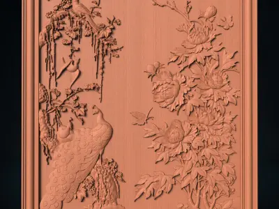 Bird Theme for decoration 3D print model