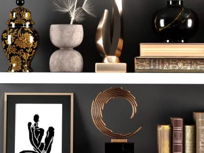 decorative set05 3D model