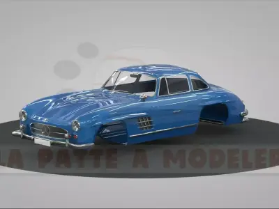 Mercedes 300SL LPAM 3D model