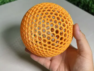 AIRLESS BALL - 2 VERSIONS 3D print model