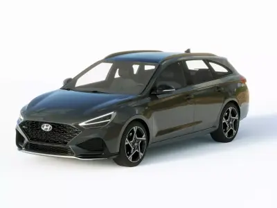 Hyundai i30 N 2020 3D model
