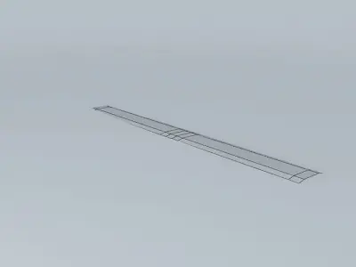 SCAT plastic rod Free 3D model