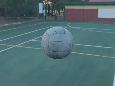 Volleyball Free low-poly 3D model