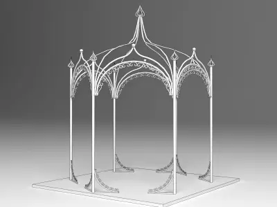 Iron Canopy 3D model