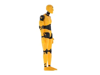  Crash Test Dummy 3D model