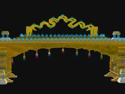 Gopur Dwar 3D model