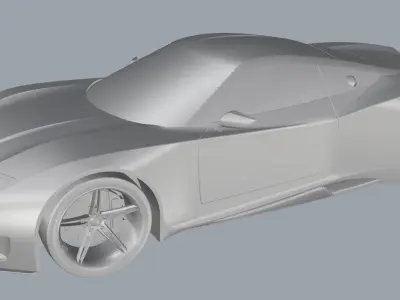 SPORTS CAR 3D model