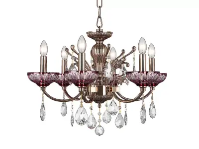 717062 Bogemia Osgona Chandelier 3D model