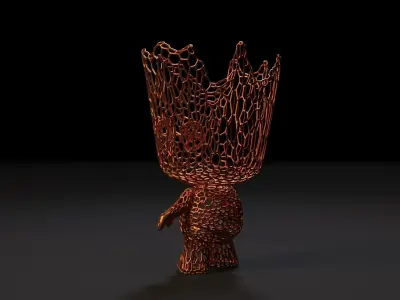 Baby Groot 3D print model