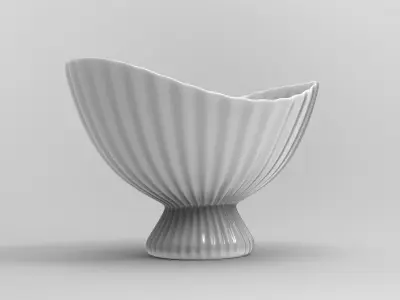 Puli Vase Low-poly 3D model