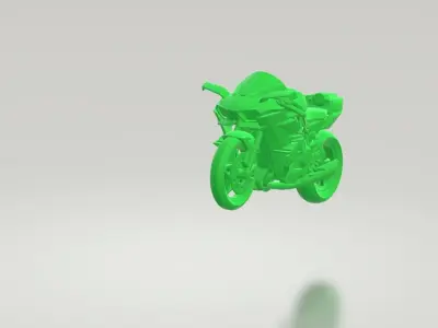 KAWASAKI NINJA H2 3D PRINTING STL FILE 3D print model