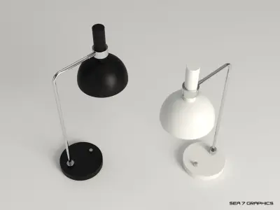 Table lamp Markslojd Larry 3D model