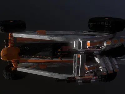 Outrunner The War Low-poly 3D model