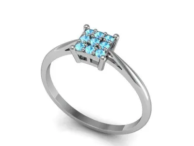 Set ring and earring ready for 3d print 3D print model purchase
