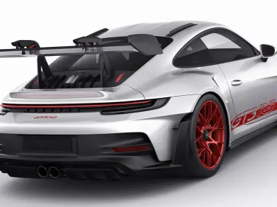 Porsche 911 GT3 RS 992 2023 3D model 3D model