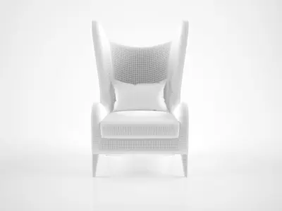 The Sofa and Chair Co Monroe armchair 3D model